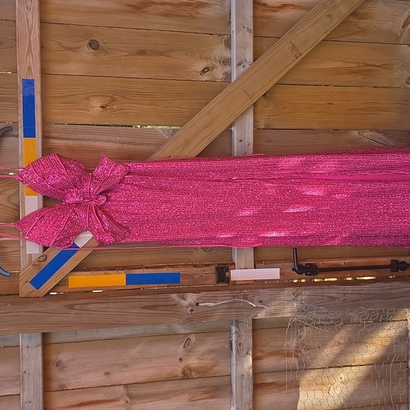 Pink Glitter Dress - Picture 1 of 5